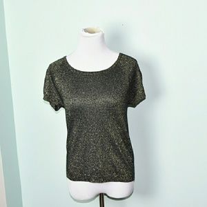 Bronze Sparkle Top